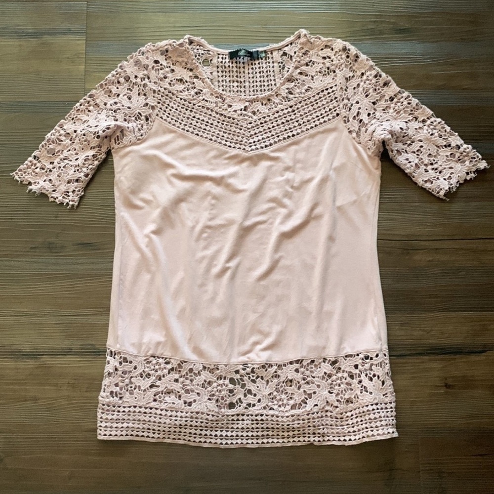 BKE Women’s Split Back Top Size Small from Buckle